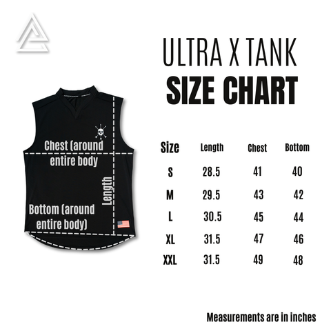 MEN'S | ULTRA X TANK : BLACK