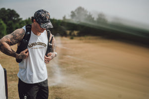 MEN'S | TRACER TANK : WHITE
