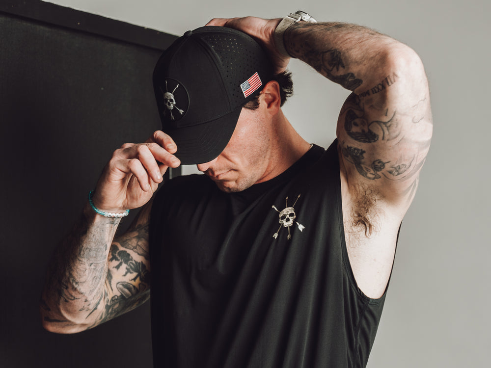VARSITY CAP : BLACK