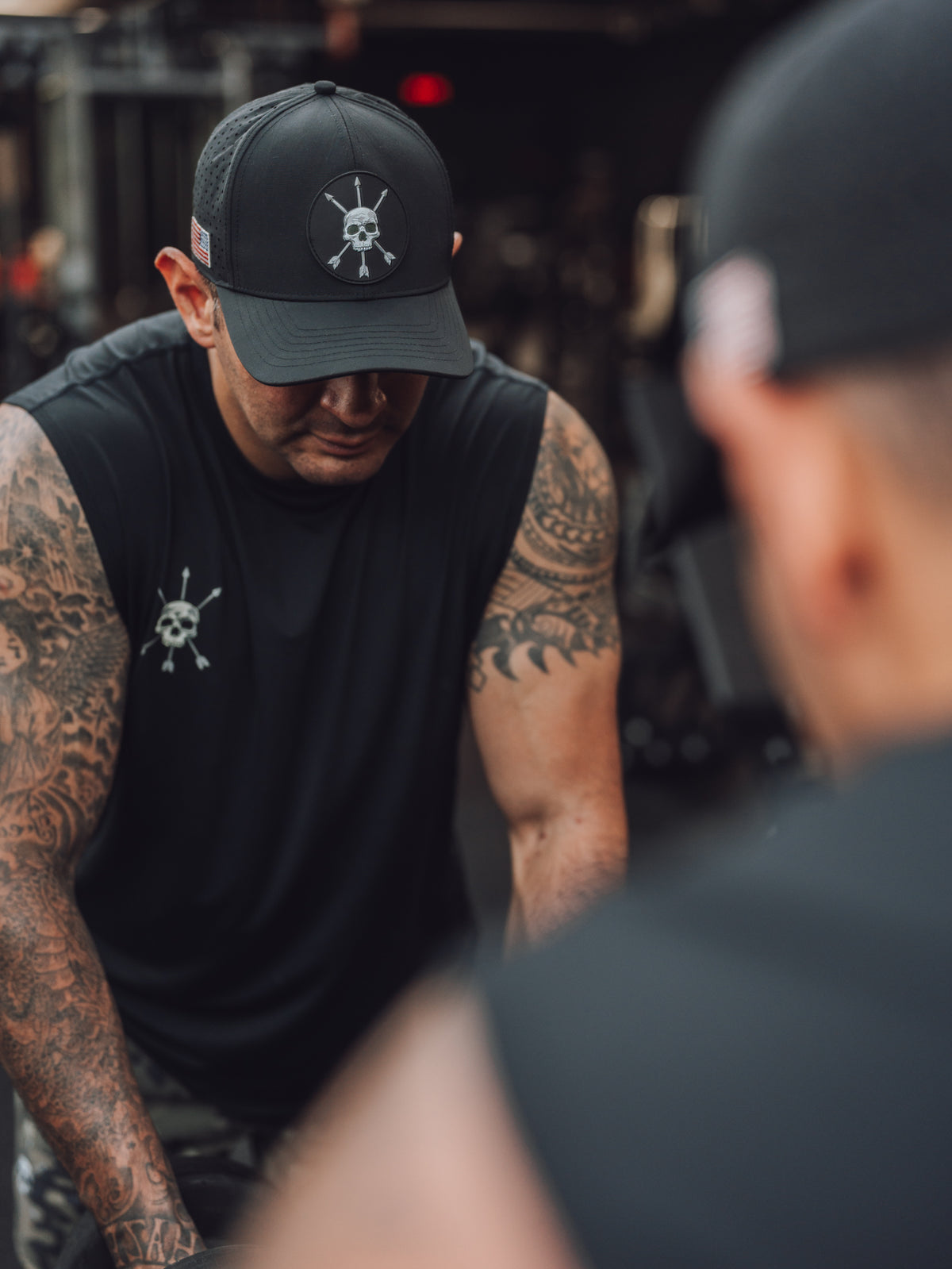 VARSITY CAP : BLACK