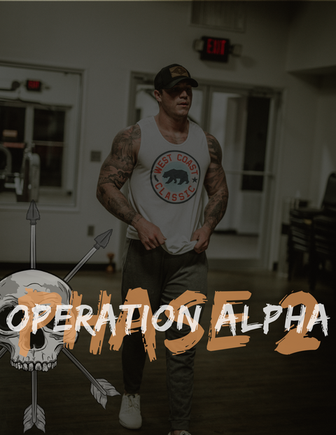 OPERATION ALPHA : PHASE TWO - HIIT/STRENGTH TRAINING