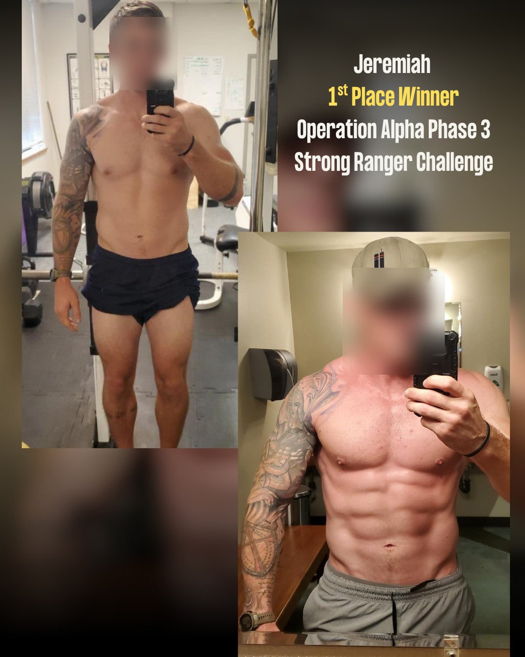 Jeremiah, before and after Operation Alpha Phase 3