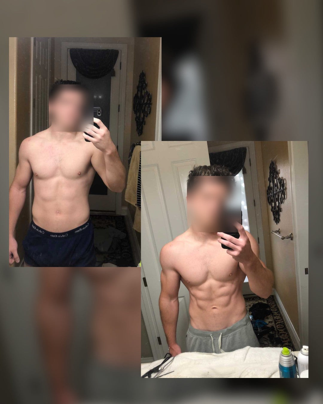 Member progress, before and after