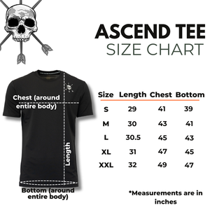 MEN'S | ASCEND TEE - Alpha Country Training + Nutrition