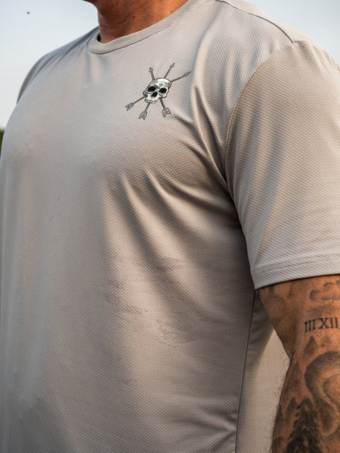 MEN'S | ASCEND TEE : LIGHT GREY