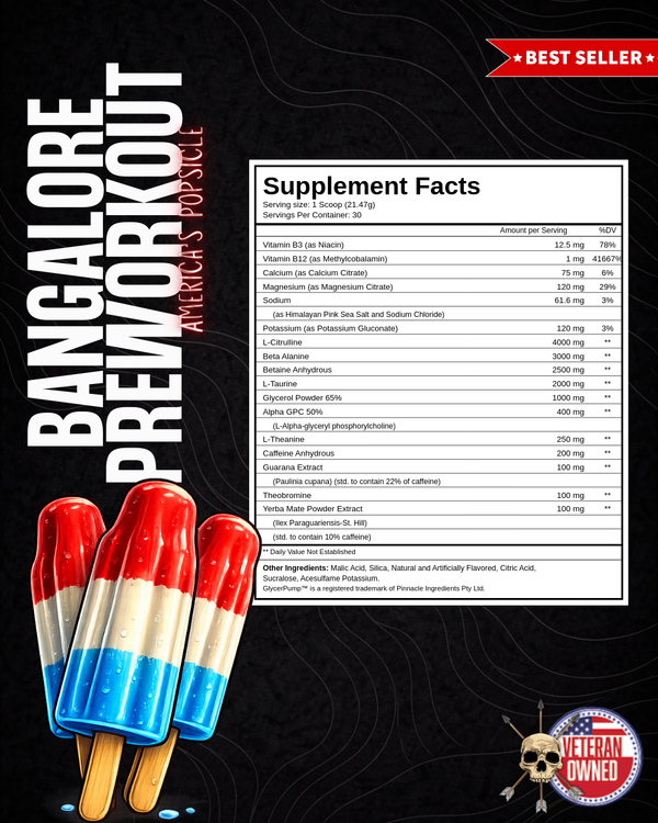 BANGALORE | PRE WORKOUT