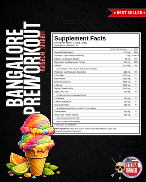 BANGALORE | PRE WORKOUT