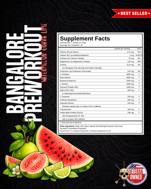 BANGALORE | PRE WORKOUT