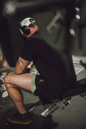 MEN'S | HYBRID SHORT : BLACK