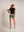 WOMEN'S | ENCORE CROP TEE : BLACK