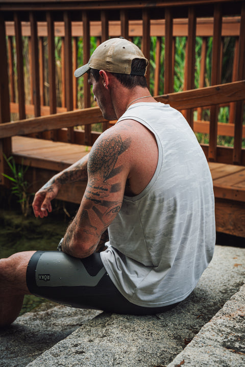MEN'S | DRIFT TANK : LIGHT GREY
