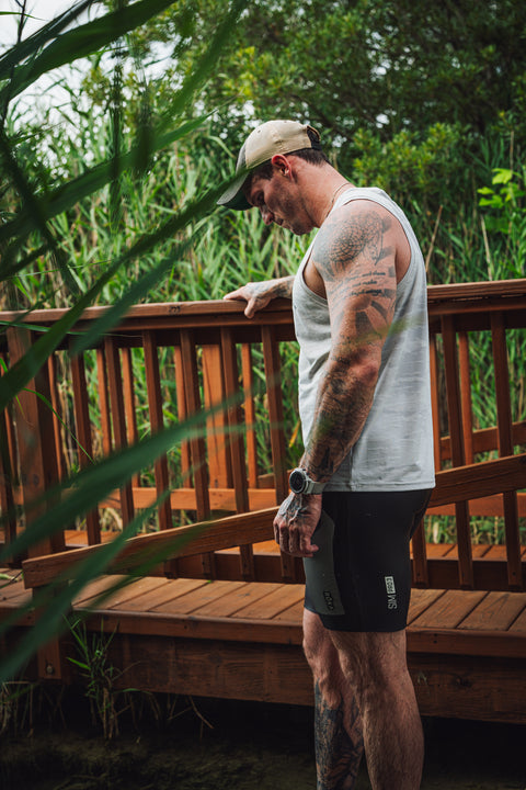 MEN'S | DRIFT TANK : LIGHT GREY