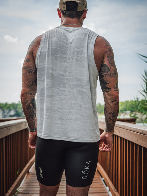 MEN'S | DRIFT TANK : LIGHT GREY