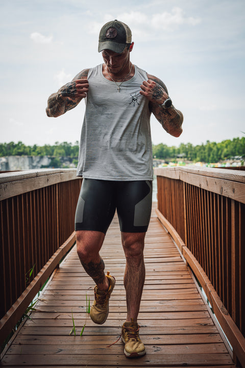 MEN'S | DRIFT TANK : LIGHT GREY