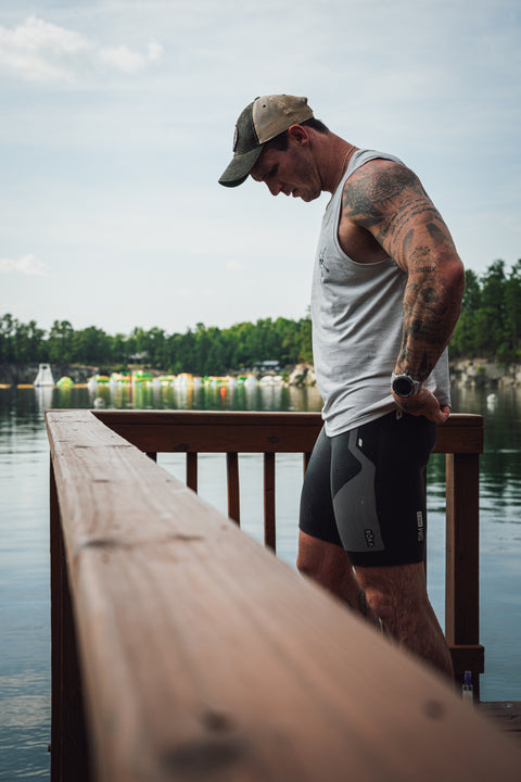 MEN'S | DRIFT TANK : LIGHT GREY