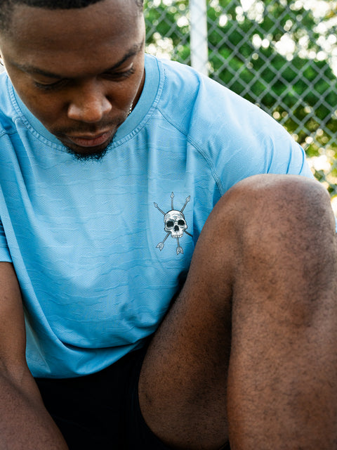 MEN'S | DRIFT TEE : IRON BLUE