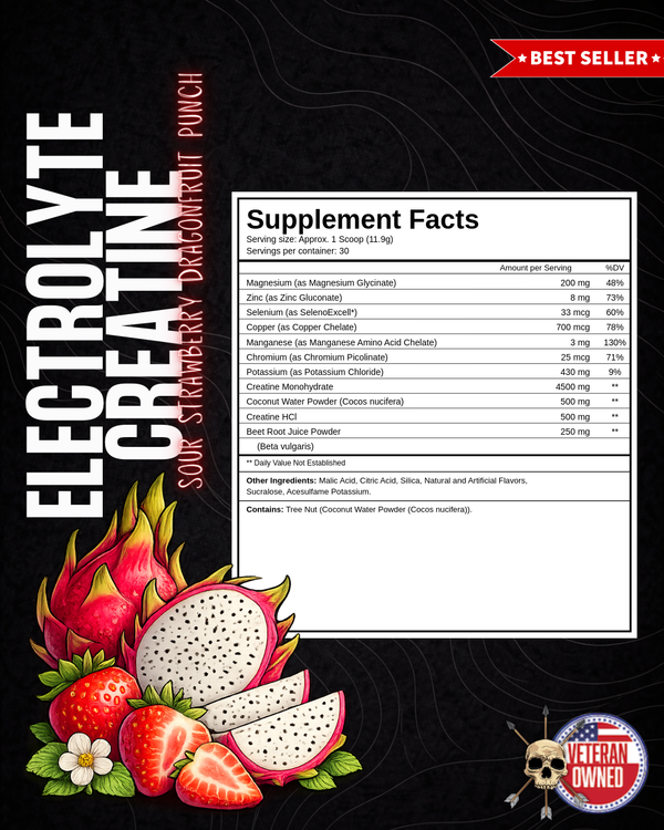 CREATINE + ELECTROLYTES