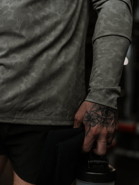 MEN'S | FROGSKIN LONG SLEEVE : SILVER