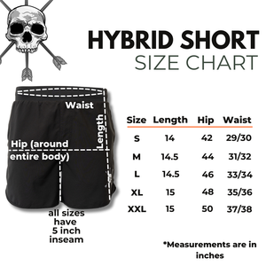 MEN'S | HYBRID SHORT - Alpha Country Training + Nutrition