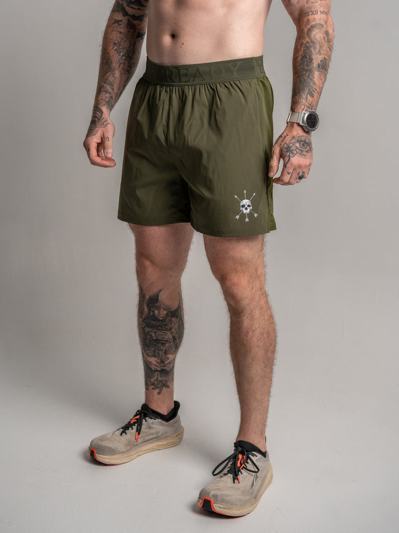 MEN'S | MOTTO SHORT : JUNGLE MOSS