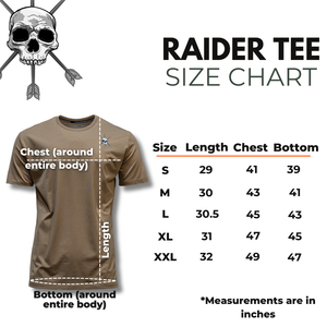 MEN'S | RAIDER TEE - Alpha Country Training + Nutrition
