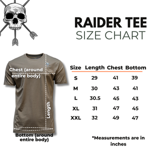 MEN'S | RAIDER TEE - Alpha Country Training + Nutrition
