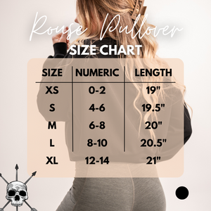 WOMEN'S |  ROUSE PULLOVER : BLACK