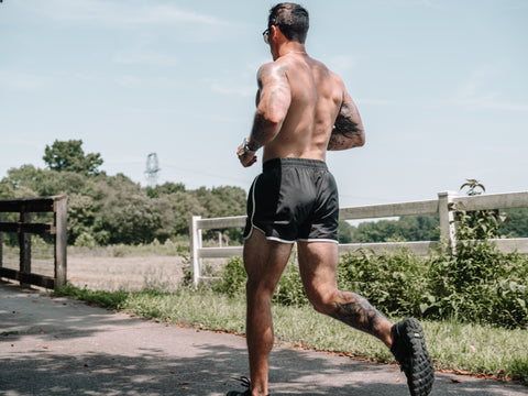 MEN'S | RUNNING SHORT : BLACK