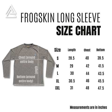 MEN'S | FROGSKIN LONG SLEEVE : SILVER