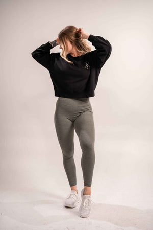 WOMEN'S |  ROUSE PULLOVER : BLACK