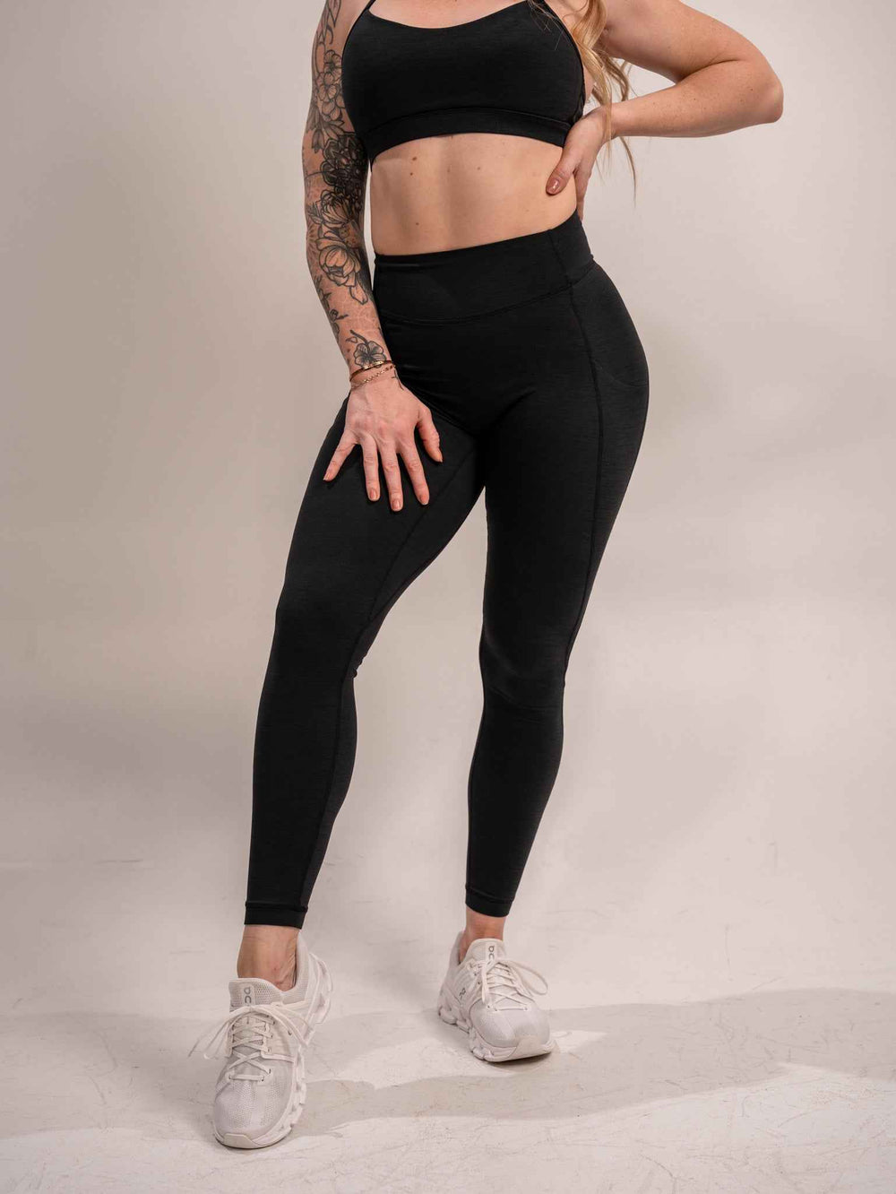 WOMEN'S | DEBUT MEGA-HIGH-RISE LEGGING : BLACK
