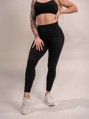 WOMEN'S | DEBUT MEGA-HIGH-RISE LEGGING : BLACK