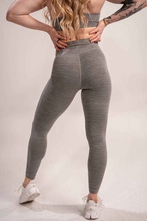 WOMEN'S | DEBUT MEGA-HIGH-RISE LEGGING : GRAY